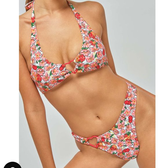 Blackbough Heart Cut-out Bikini - Picture 2 of 6